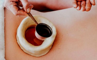 Kati Basti Treatment in Ayurveda- Applying medicated oils or herbal pastes to the lower back